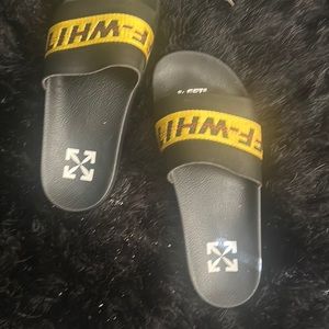 Off white slides
